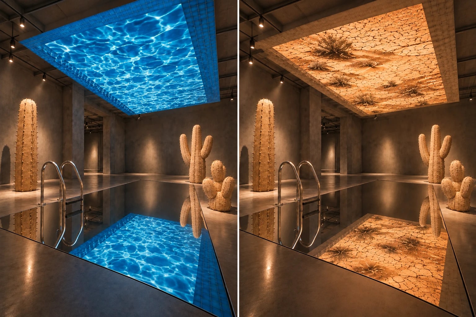 What Remains When Water Disappears?